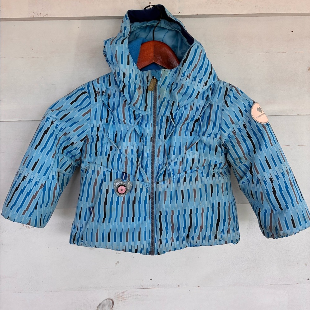Obermeyer size 2 Kid snow jacket with I-Grow extending sewing